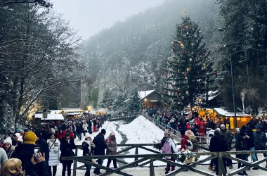 Johannesbachklamm-szurdok adventi vásár
