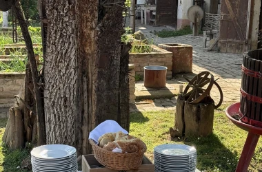 Fatányéros az Etno faluban