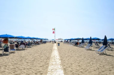 Viareggio strand